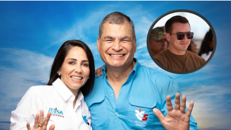 Rafael Correa y Luisa González atacan a Daniel Noboa por proponer nueva Constitución, para 'corregir errores'