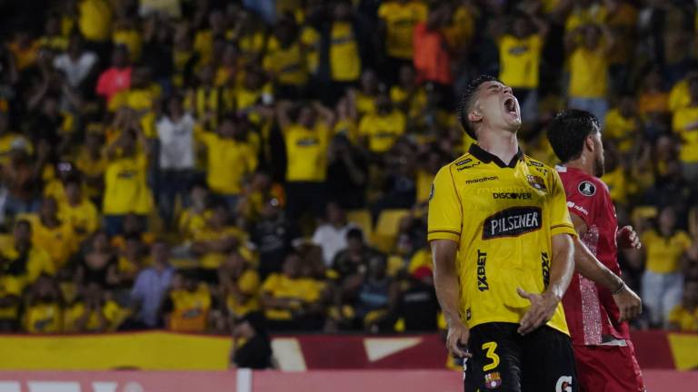 En el estadio Banco Pichincha, Barcelona se enfrentó a Argentinos Junior en partido de ida por Copa Libertadores.
