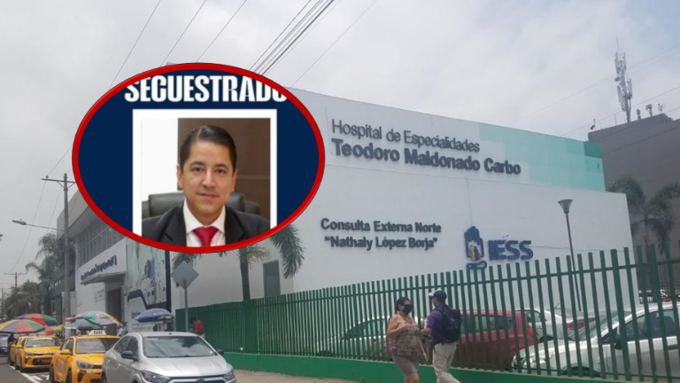 ¿Qué se sabe Ronny Camba, el director del Hospital del IESS secuestrado? Han pasado dos semanas sin respuestas