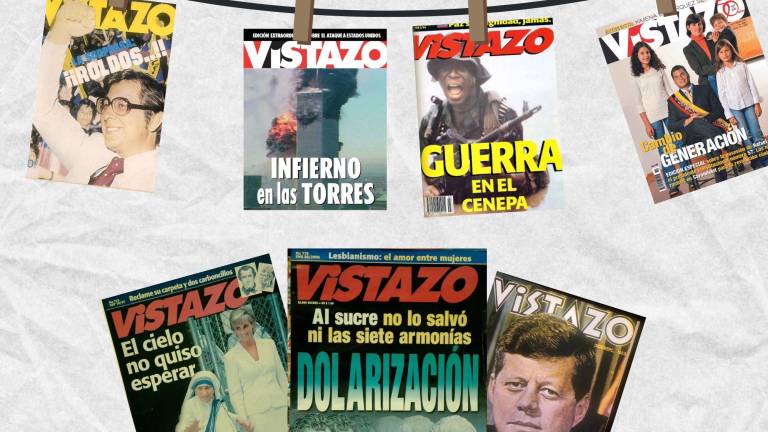 Los 12 eventos históricos de los cuales Revista Vistazo fue testigo