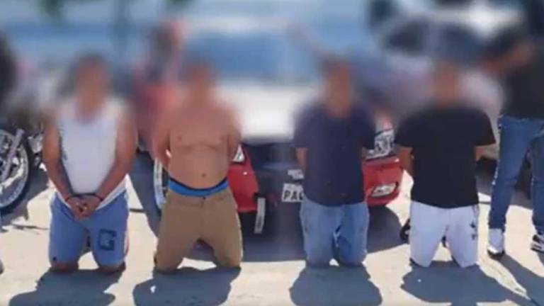 Capturan en Manta a cuatro integrantes de Los Lobos, implicados en un sicariato