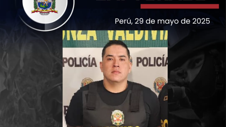 El detenido está en espera del proceso de extradición.