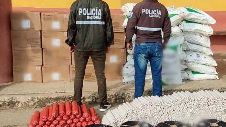 Los controles de explosivos se realizaron en la zona de exclusión minera de los cantones Zaruma, Portovelo y Atahualpa, en la provincia de El Oro.