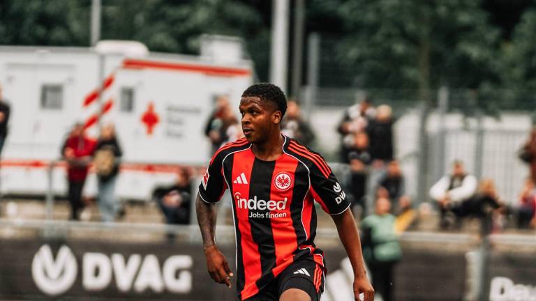 Davis Bautista, exjugador del Eintracht Frankfurt.