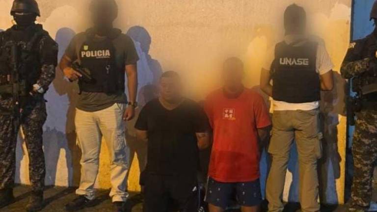 El operativo dse realizó en el sector de los Esteros, al sur de Guayaquil.