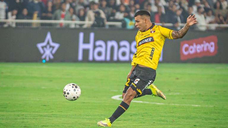 Matías Lugo disputó el partido de Barcelona SC frente a Liga de Quito el pasado viernes 3 de abril de 2026.