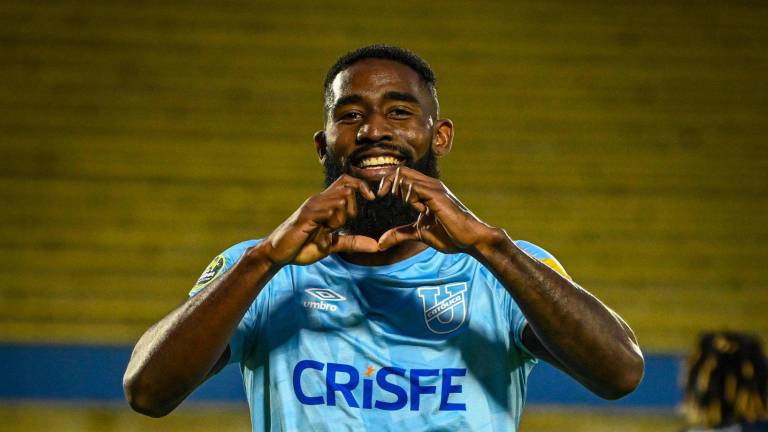 Everardo Rose celebró su primera anotación con la Universidad Católica en el partido frente a Guayaquil City por la fecha 7 de la LigaPro 2026.