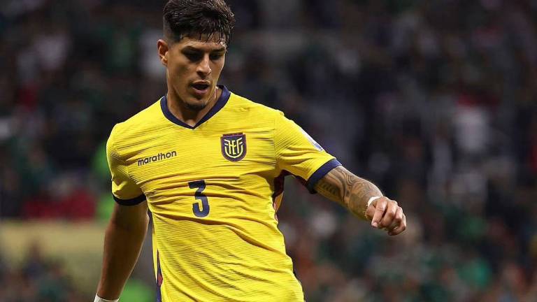 Piero Hincapié, jugador de la selección de Ecuador.