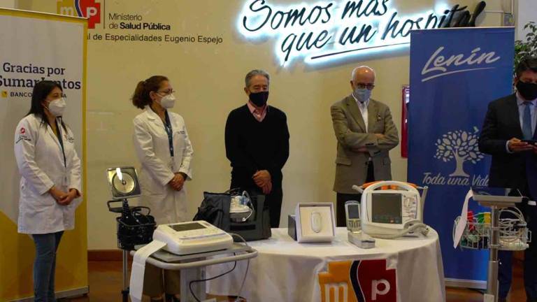 Fideicomiso #SumarJuntos entregó 117 equipos médicos en hospitales de Quito