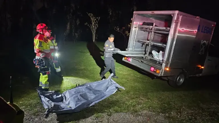 Hallan restos en el Parque Metropolitano de Quito.