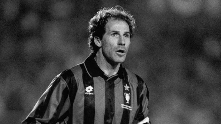 Falleció Franco Baresi, leyenda del AC Milan y del fútbol italiano