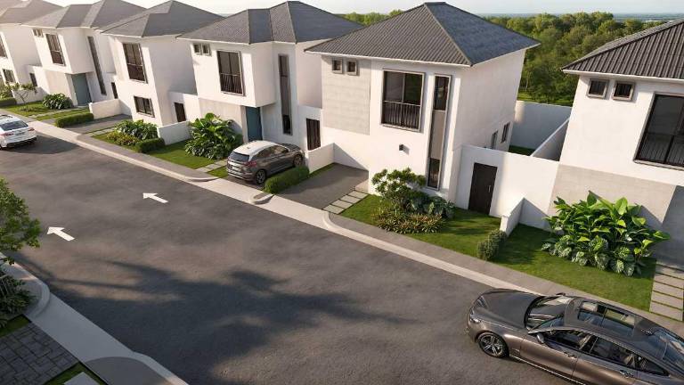 Urbanización Sivera contempla 97 viviendas de dos plantas.