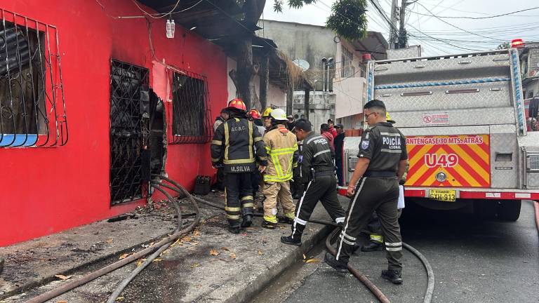 Cinco personas fallecieron por un incendio en una casa del sur de Guayaquil: ¿Cuál fue la causa de la explosión?