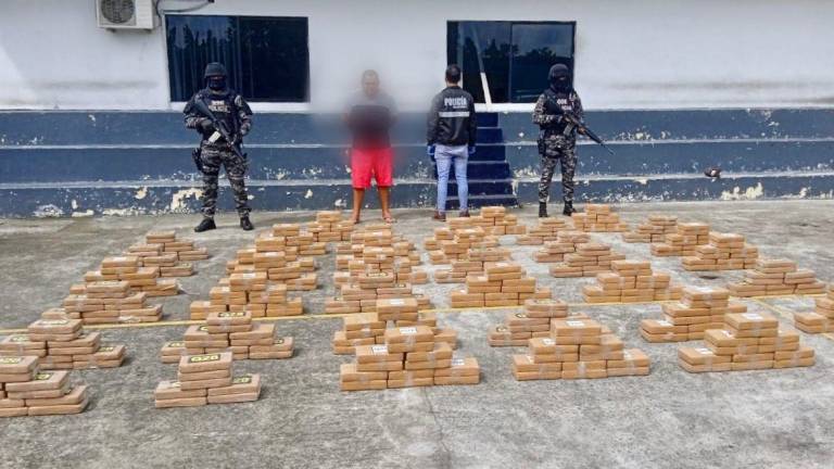 Incautan más de media tonelada de cocaína en Manabí: ¿Cuánta droga se ha decomisado en lo que va del año?