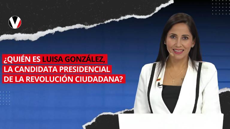 ¿Quién es Luisa González, la candidata presidencial de la Revolución Ciudadana?
