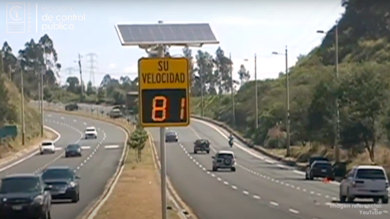 Contraloría detectó falencias en la prestación del servicio de fotomultas en algunas ciudades del Ecuador