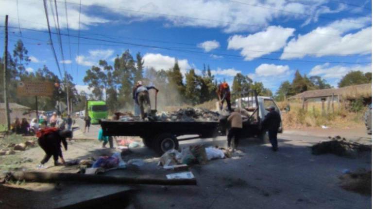 Vías cerradas por el paro nacional: Imbabura y otras provincias registran bloqueos este lunes 29 de septiembre