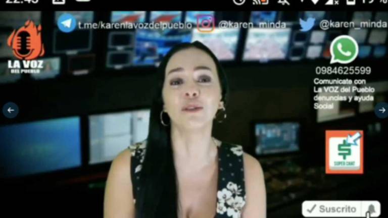 Minda realizaba dos transmisiones diarias en su canal de Youtube, pero ayer viernes no salió en vivo. Eso acrecentaron los rumores sobre ella.