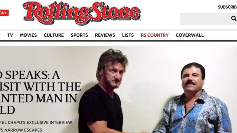 Sean Penn entrevistó a &quot;El Chapo&quot; Guzmán