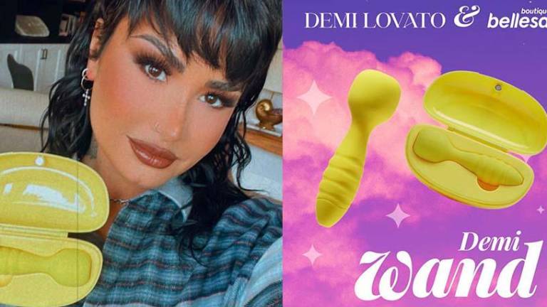 Demi Lovato busca eliminar el estigma del placer con su línea de juguetes sexuales