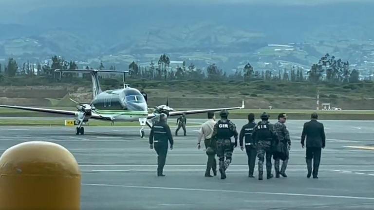 Germán Cáceres llegó a Quito después de ser detenido en Colombia