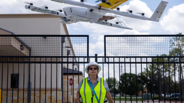 EEUU entrega pizza por medio de drones