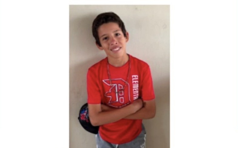 Luis Eduardo Torres Ojito, de 10 años y de nacionalidad venezolana.