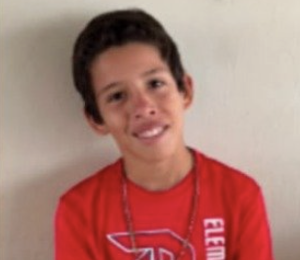 Luis Eduardo Torres Ojito, de 10 años y de nacionalidad venezolana.