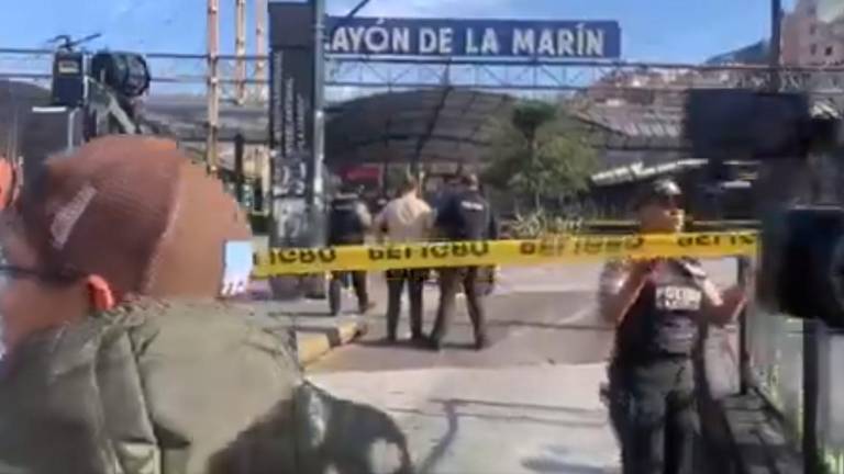 Policía descarta amenaza de bomba en sector del Playón de La Marín, en Quito