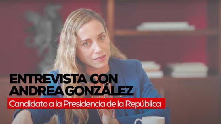 Elecciones Ecuador 2025 | Andrea González propone una nueva Constitución y recuperar el mar ecuatoriano de las mafias