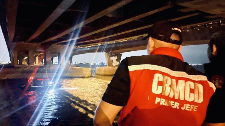 VIDEO: Así se logró rescatar a una mujer que se lanzó al río desde el Puente de la Unidad Nacional