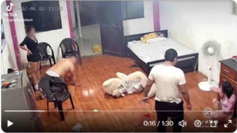 Policía se pronuncia sobre video en el que hombre agrede a una mujer dentro de una casa en Quevedo