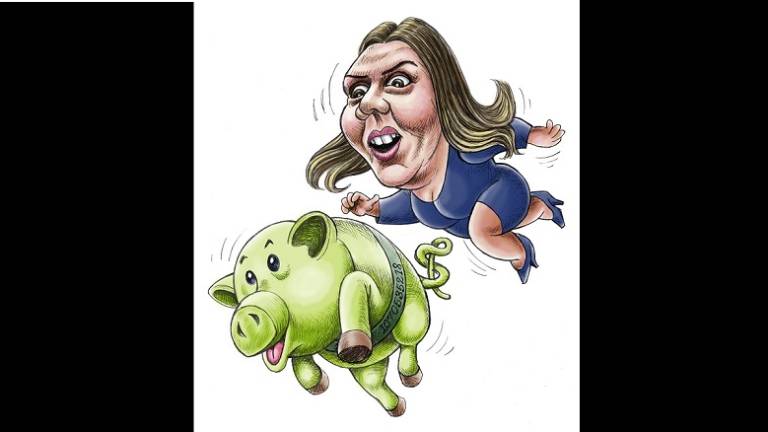 Vicepresidenta en desgracia