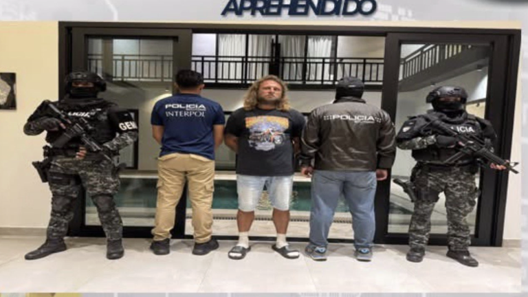 'Alias Polaco' fue detenido dentro de un domicilio ubicado en Santa Elena.