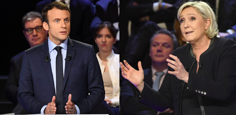 Francia: Macron y Le Pen se juegan todo en el debate