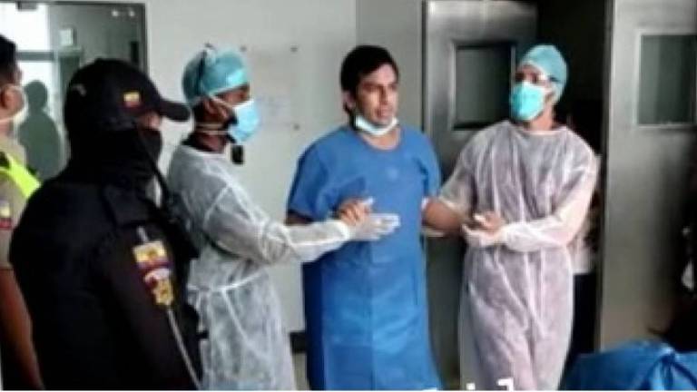 Daniel Salcedo recibe alta médica y disponen su trasladado a la cárcel; descubren episodios de autolesión