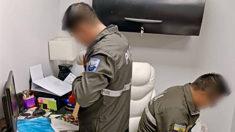 Fiscalía ejecuta allanamientos en Guayas para recabar indicios contra Bibián H.