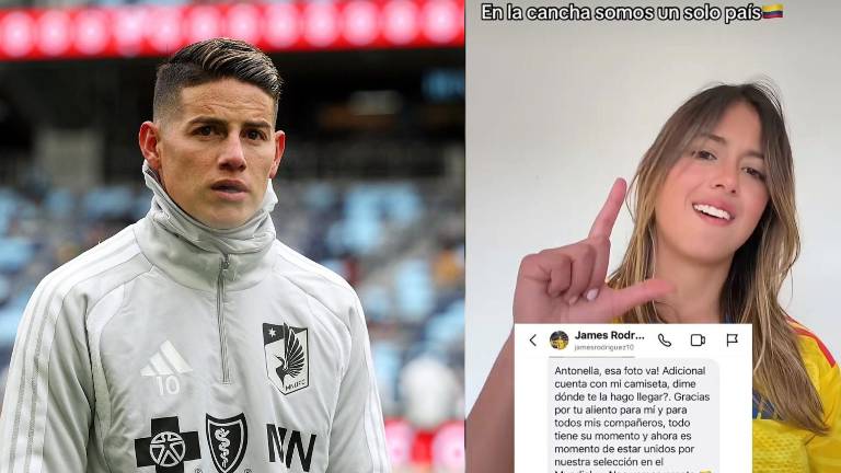 James Rodríguez le responde a la hija de Petro tras polémica por supuestamente haberla ignorado
