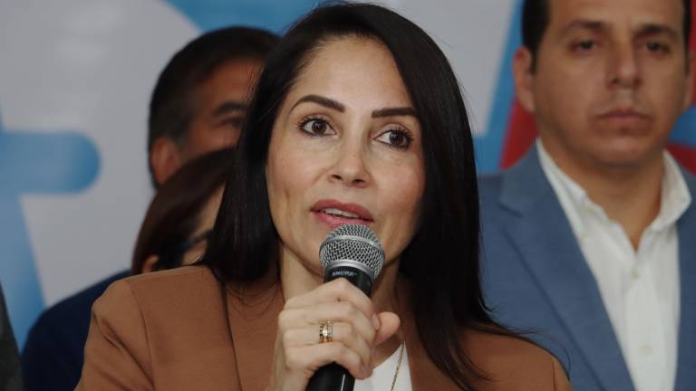 Fotografía de archivo de la excandidata presidencial del correísmo, Luisa González.