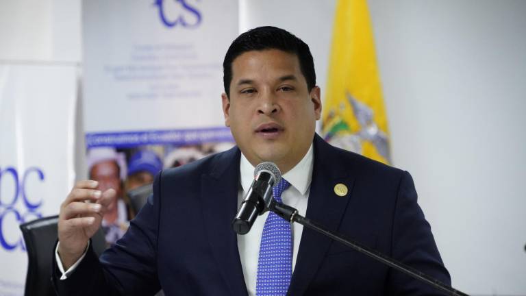 Fotografía del expresidente del Consejo de Participación Ciudadana y Control Social, Alembert Vera.