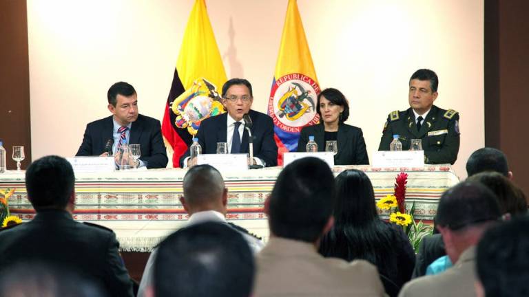Ecuador y Colombia analizan en Quito cooperación antidrogas