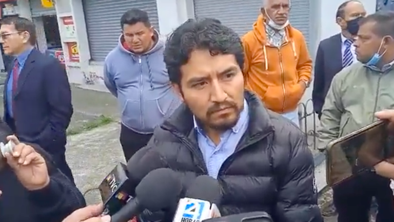 El Gobierno Nacional quiso canjear la libertad de Leonidas Iza, por la movilización, dice abogado Lenín Sarzosa