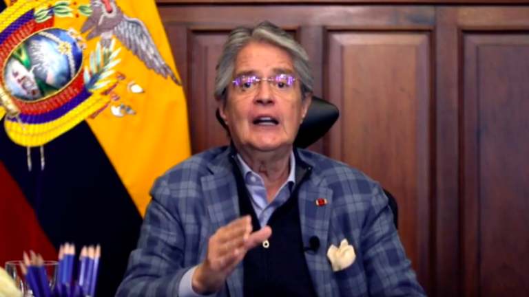 Guillermo Lasso advierte sobre un intento de golpe de Estado en Ecuador