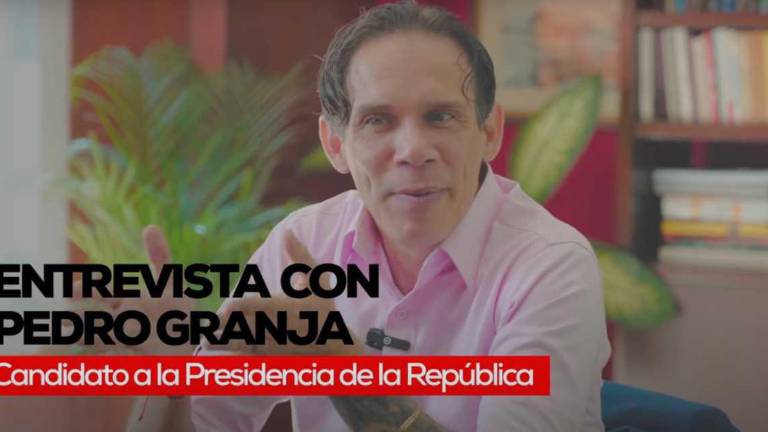 Elecciones Ecuador 2025 | Pedro Granja, el candidato que elaboró un plan antimafia al estilo europeo para aplicarlo en Ecuador