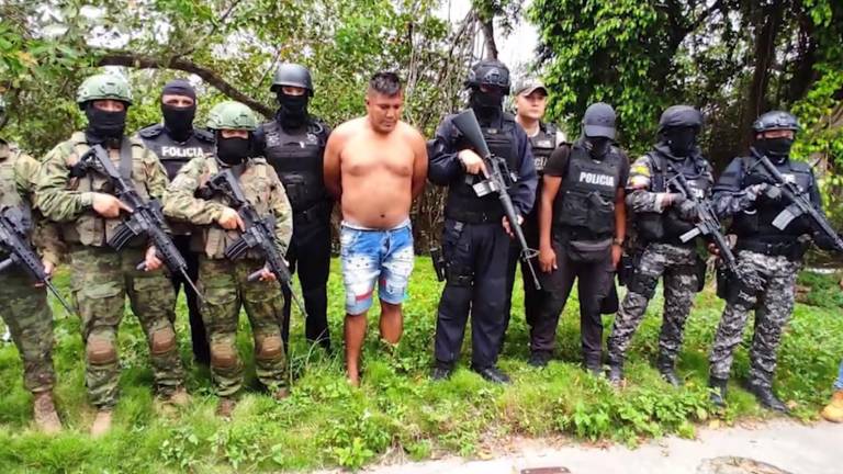 Capturan a alias Comandante Pullas, presunto cabecilla de los Tiguerones en Esmeraldas: Fuerzas Armadas dan detalles