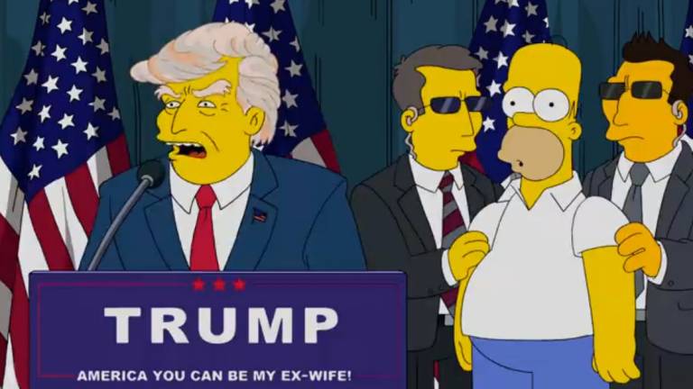 &quot;Los Simpsons&quot; se burlan de Trump en episodio especial