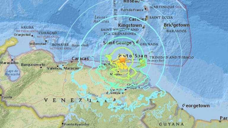 Un sismo de magnitud 6,3 se registra en Venezuela