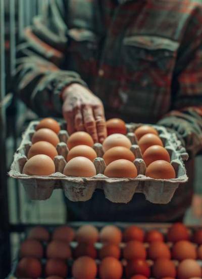 Los huevos de mesa de Ecuador se exportan a los mercados de Cuba y Colombia. (foto referencial)