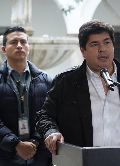 Arturo Félix Wong arribó al Ecuador.