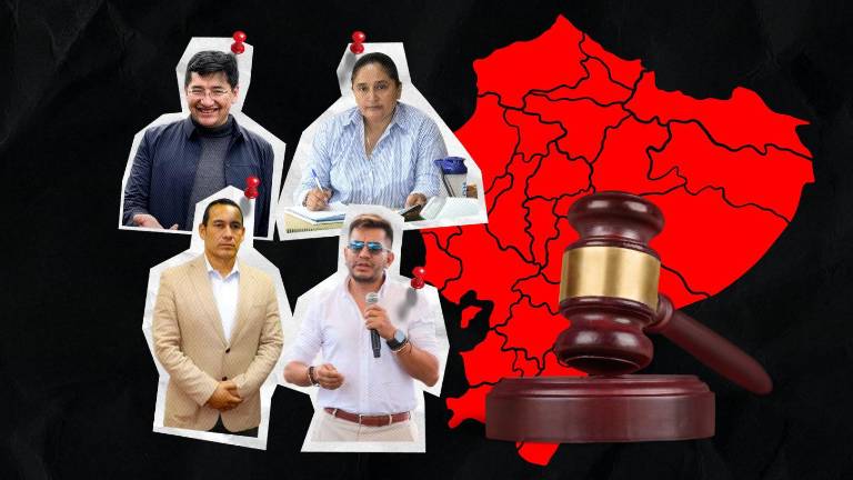 Peculado, falsificación o minería ilegal: los procesos penales contra alcaldes y prefectos de Ecuador